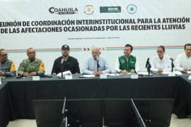 El secretario de Gobierno, Óscar Pimentel González, encabezó una reunión de evaluación y coordinación en Piedras Negras.