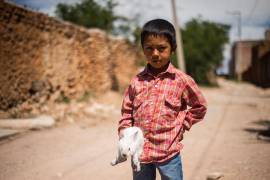 GUADALUPE, ZACATECAS, 30ABRIL2018.- El Día del Niño no es para todos los infantes un día para celebrar y menos para la familia Pacheco, quienes habitan la comunidad de Tacoaleche en el municipio conurbado de Guadalupe al sur de la capital del estado y que cuenta con más de 8 mil habitantes. Su situación económica no les permite que a los 6 infantes de la familia puedan acceder a educación y/o desarrollo infantil que brindan las autoridades locales o estatales. El informe de Evaluación de la Política de Desarrollo Social 2018 que realiza el Consejo Nacional de Evaluación de la Política de Desarrollo Social (Coneval), informó que más de 20 millones de niños y adolescentes que viven en hogares experimentan algún tipo de pobreza. De acuerdo con el documento, 52.3 por ciento de niños y niñas (0 a 11 años) se encontraban en situación de pobreza en 2016 (42.6 en pobreza y 9.7 en pobreza extrema), mientras que el 48.8 por ciento de los adolescentes (12 a 17 años) estaban en la misma situación (41.1 en pobreza y 7.8 en pobreza extrema). Para la familia Pacheco este día es como cualquier otro, sin nada que festejar debido a la situación de marginalidad en la que viven. FOTO: MISAEL VALTIERRA / CUARTOSCURO.COM