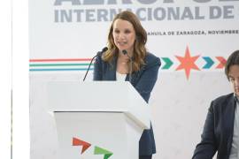 María Bárbara Cepeda destacó que la modernización del Aeropuerto Plan de Guadalupe permitirá fortalecer la movilidad aérea y atraer nuevas rutas para la región Sureste de Coahuila.