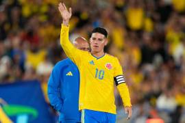 El colombiano portó durante años la camiseta número 10 de la ‘Tricolor’, con la que participó en tres Copas del Mundo.