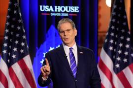 El secretario del Tesoro estadounidense, Scott Bessent, restó importancia a principios de esta semana a la venta prevista por el fondo de pensiones danés, diciendo que ‘no le preocupaba en absoluto’. FOTO: