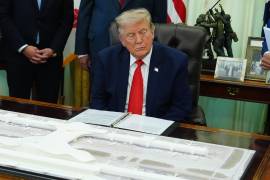 El republicano destacó en la Oficina Oval que le gustaría que estas posibles tarifas puedan ser aprobadas aparte de las sanciones ya existentes