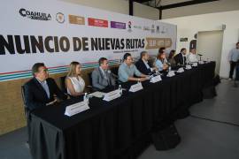 También se anunció la ruta Monterrey-Monclova, que tendrá cinco frecuencias semanales a partir del 17 de junio.