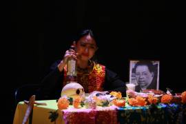 La Compañía Origen Teatro presentó “Frida Kahlo Viva la Vida” en el Centro Cultural Teatro García Carrillo, como parte del festival.