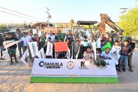 Inicio de rehabilitación de canchas en la colonia Obrera Norte, como parte del programa de inversión municipal.