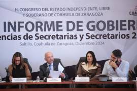 El secretario de Gobierno, Óscar Pimentel, fue el primero en comparecer ante el Congreso del Estado.