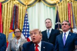 Donald Trump anunció que el acuerdo abriría el estrecho de Ormuz, una vía marítima vital para el suministro energético mundial.