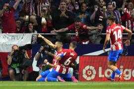 Yannick Carrasco anotó el único gol del partido y fue mediante los 11 pasos, para darle el triunfo al Atlético de Madrid.