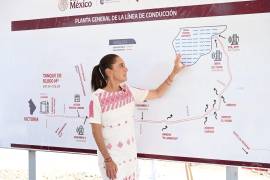 La presidenta volvió a pronunciarse sobre el caso de Andy López Beltrán, ahora en un evento en Tampico.