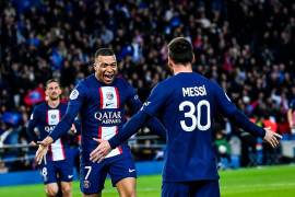 La dupla Messi-Mbappé fue letal en el partido en el que el PSG venció al Lens en la Ligue 1.