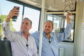 La ruta recorre cerca de 40 mil kilómetros conectando zonas clave de la ciudad, destacó el alcalde Tomás Guitérrez.