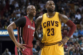 Le Bron James apostará con Dwayne Wade en la Serie Mundial