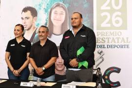 Antonio Cepeda Licón, director general del INEDEC, presentó la convocatoria al Premio Estatal del Deporte 2026 e invitó a la comunidad deportiva a participar.