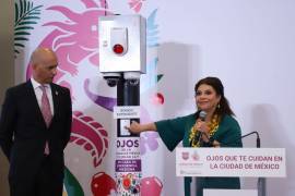 Fotografía tomada durante el evento de presentación a cámaras de vigilancia de la C5.