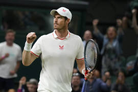 Murray volvió a celebrar en Wimbledon 4 años después
