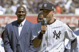 Alianza entre Jeter y Jordan astros para comprar a Marlins