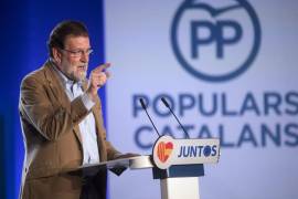 Afirma Rajoy que separatistas catalanes pierden apoyos