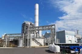 La central termoeléctrica Osaki CoolGen es el laboratorio de captura y reciclaje de CO2 de Japón, un país muy dependiente de los combustibles fósiles que busca una solución para conciliar la reducción de emisiones y un suministro energético estable. EFE/María Roldan
