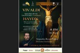 La Catedral de Santiago Apóstol será sede del concierto de música sacra programado dentro del Festival Ánimas del Desierto 2026.