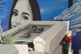 Reportan robo de tumba de Debanhi Escobar en Nuevo León.