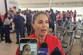 Flor Rentería Medina, titular de Servicios Educativos en la región.