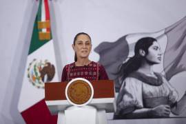 Sheinbaum Pardo reiteró que su gobierno mantendrá la defensa de la Constitución y rechazó cualquier intento de intervención externa en asuntos nacionales. FOTO: Cuartoscuro