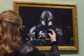 National Portrait Gallery de Londres exhibe un retrato de Baby Yoda