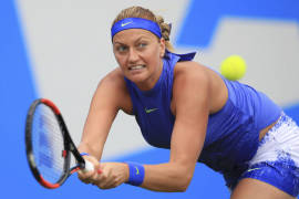 Petra Kvitova luchará por el título; Muguruza eliminada