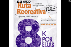 El evento busca fomentar la convivencia familiar y la igualdad en la Ruta Recreativa.
