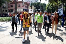 El Simulacro Nacional es una práctica organizada por el departamento de Protección Civil del Gobierno de México