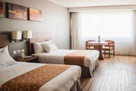 Habitaciones de hotel son las que se tienen reservadas en Saltillo por participantes de la IV Cumbre Metalmecánica.