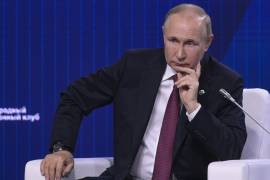 El presidente ruso Vladimir Putin negó tener intenciones de emplear armas nucleares en Ucrania.