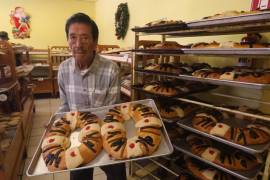 Este año las roscas de reyes se encarecieron un 20 por ciento.