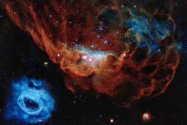 Con esta maravillosa imagen de la nebulosa NGC 2014 el telescopio Hubble celebra sus tres décadas