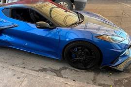 El Corvette modelo 2021 tenía reporte de robo en San Antonio y fue interceptado cuando era trasladado con dirección a México.