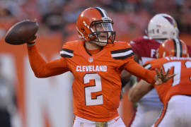 Manziel será el QB titular de Browns ante Bengals