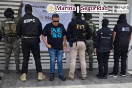 El Gabinete de Seguridad informó que elementos de la Secretaría de Marina (Semar) ejecutaron cuatro cateos en Mérida, Yucatán, donde detuvieron a Justo Aurelio ‘N’.