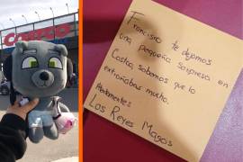 Pierden peluche en Costco de Saltillo, piden ayuda en redes sociales y ‘Reyes Magos’ lo regresan.