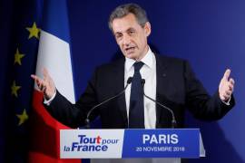 Consideran en Francia &quot;incomprensible&quot; la detención del expresidente Sarkozy