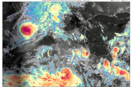 Huracán Polo tocará tierra en Sonora.