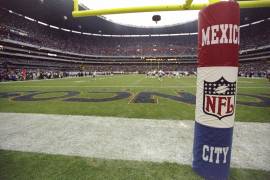 La NFL en México podría regresar el próximo año, luego de las remodelaciones que se le están haciendo al Estadio Azteca previo a la Copa del Mundo 2026.