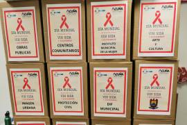Los 40 mil preservativos irán a distintas dependencias municipales