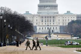 Los hechos sucedieron en un momento en que la presencia de tropas en la capital de la nación y otras ciudades del país se ha convertido en un punto de conflicto político.. FOTO: