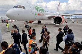 Alertan posible bomba en aeronave en el AICM