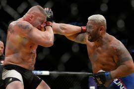 ‘Perdí contra un maldito tramposo’, dice Hunt sobre Lesnar