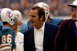 Falleció Don Shula, el coach más ganador en la historia de la NFL