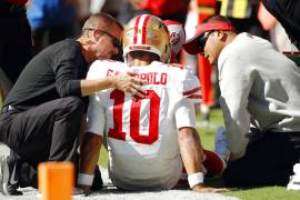 Se confirmó lo peor; Garoppolo se perderá el resto de la temporada