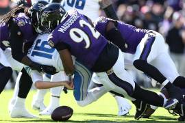 El duelo entre Baltimore y Lions en el Monday Night Football atrae miradas en las casas de apuestas, con un over/under en 53.5 puntos.