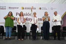 La presidenta Claudia Sheinbaum tuvo una gira de trabajo por municipios de Veracruz.