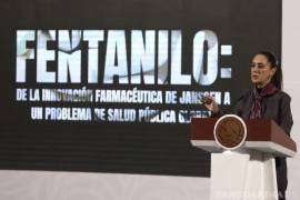 Fotografía tomada durante una conferencia matutina en el Palacio Nacional.